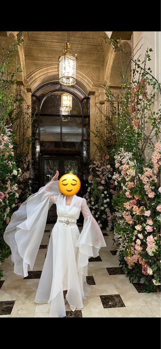 Платье на Узату с органзы