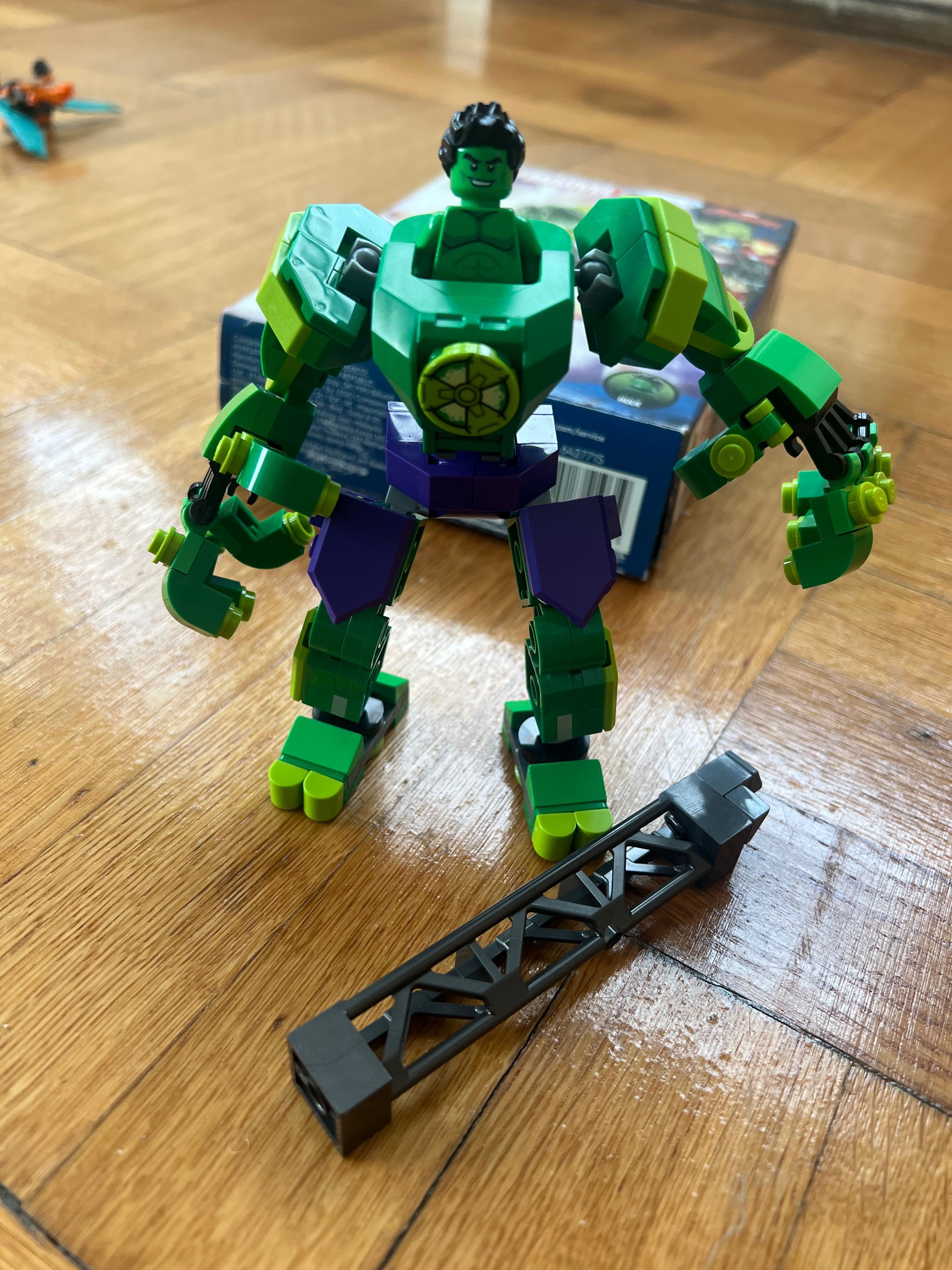 LEGO MARVEL- Armura de robot a lui Hulk 76241, 138