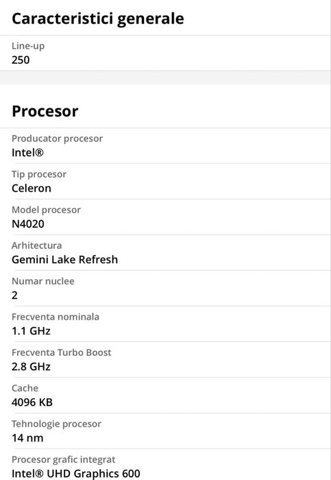 Laptop HP 250 G8 + licenta Windows