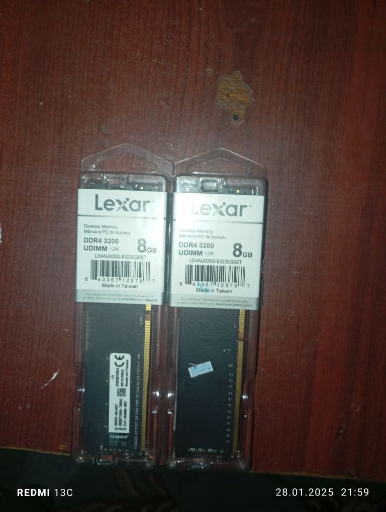 Оперативная память ддр4 4х2 Kingston