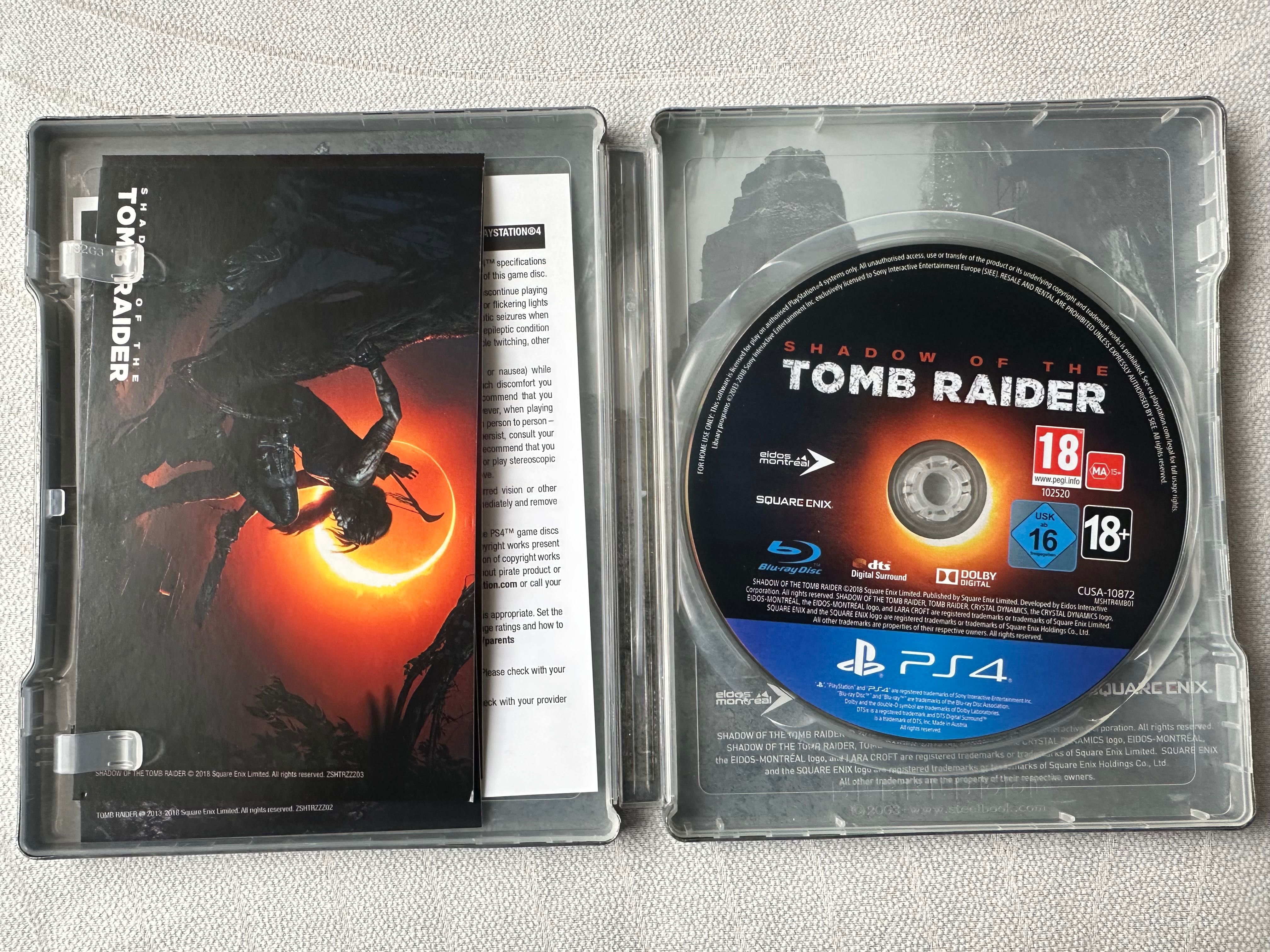 Shadow of the Tomb Raider (Steelbook) - PS4