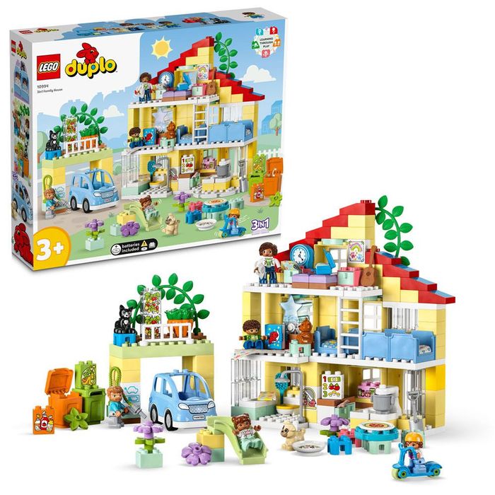 Lego Duplo Семейна къща 3 в 1
