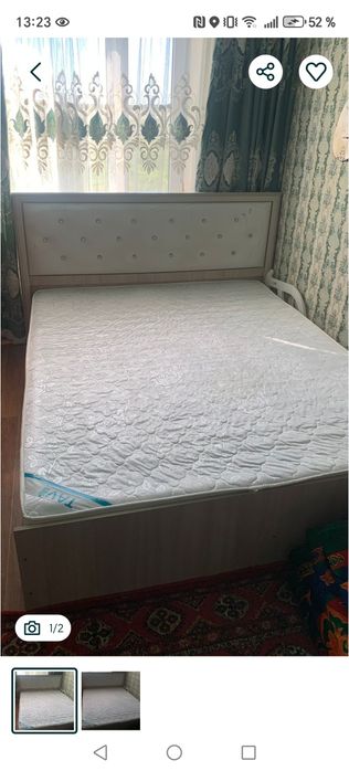 Двухспальная кровать