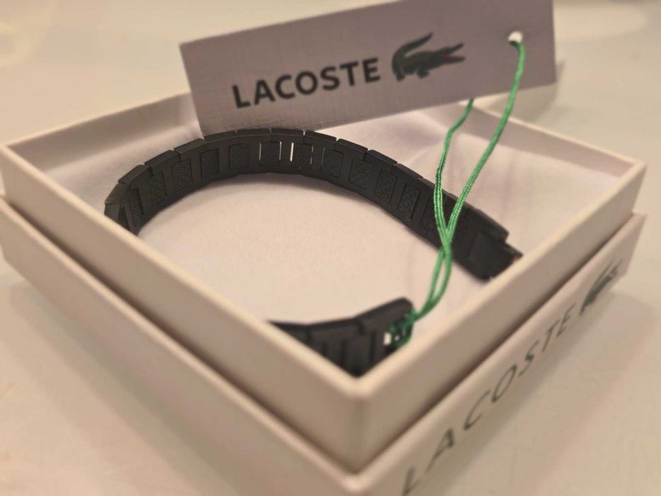 Lacoste - черна гривна