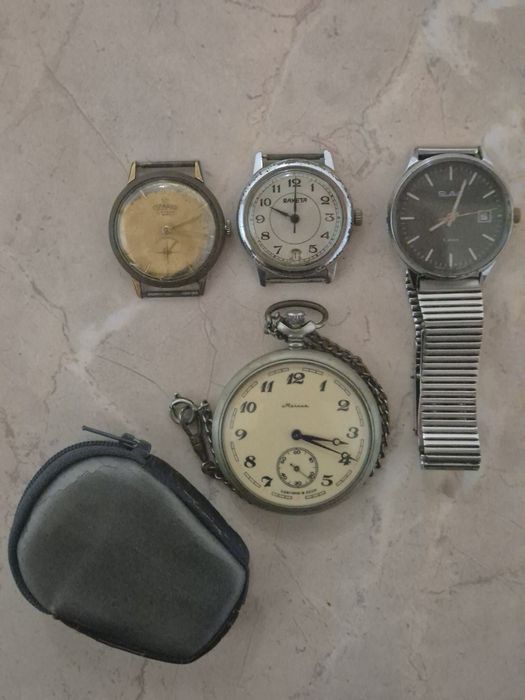 Ceasuri de mana si de buzunar, mecanice USSR, bratati ceas