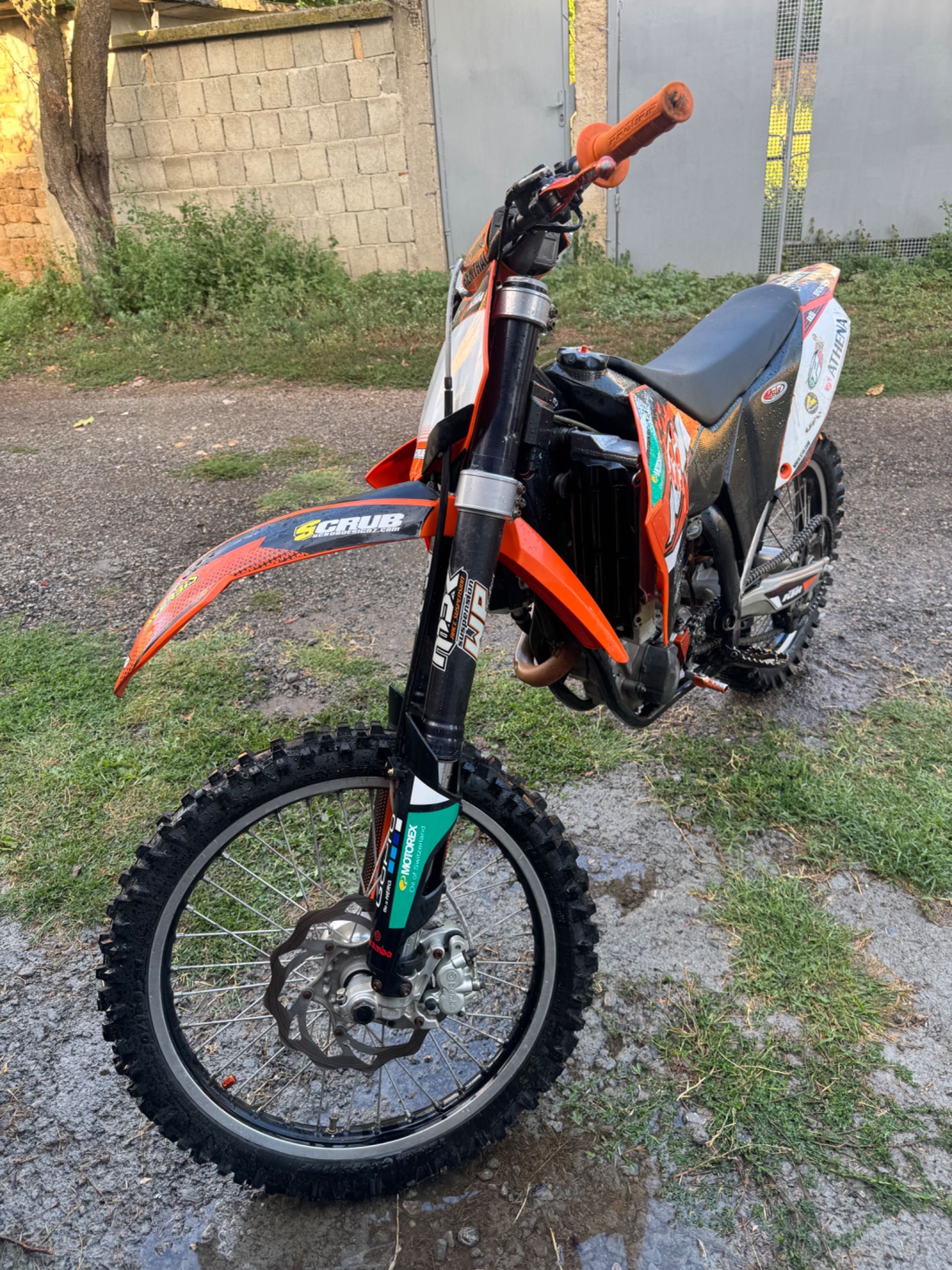 KTM SXF250 след основен ремонт