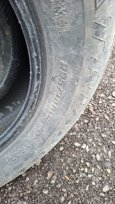 Шины б/у в использовании один сезон