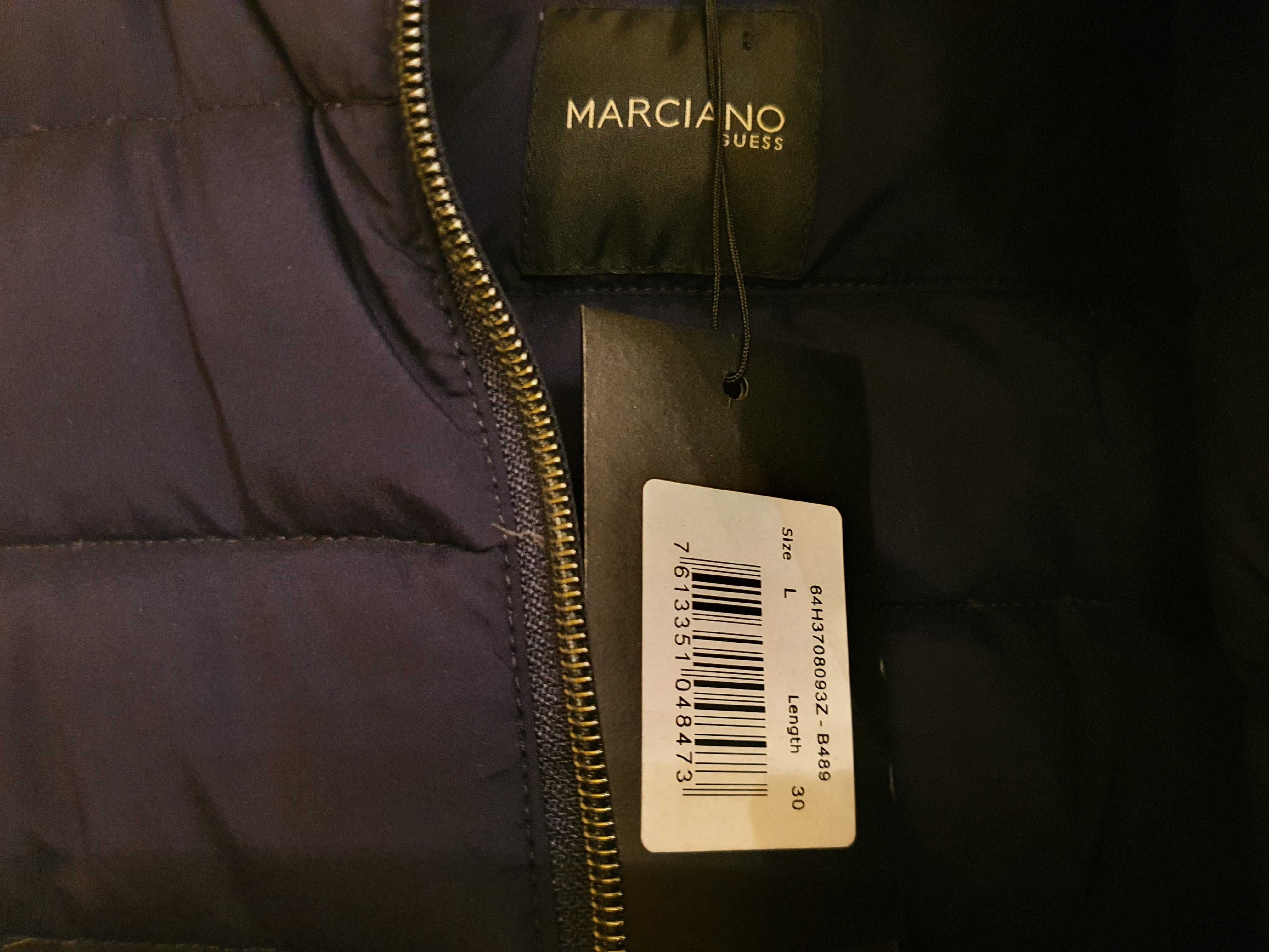 Оригинално мъжко яке Marciano by Guess (ново, размер M/L, с гъши пух)