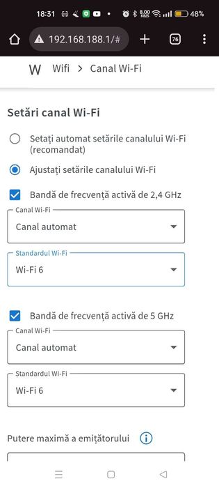 Router modem Fritz box 7590AX v2 wifi 6