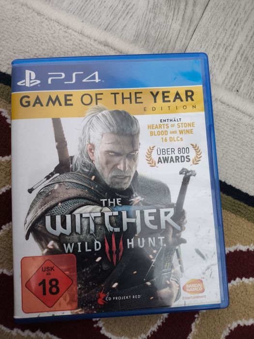 Обменяю или продам диск ведьмака (желательно другой диск на пс4)