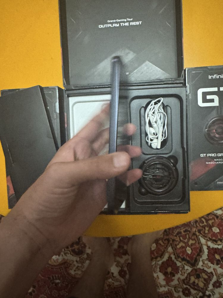infinix gt 30 pro pamit 12 256 g holati yengi 1 martta zaratka qoyilga