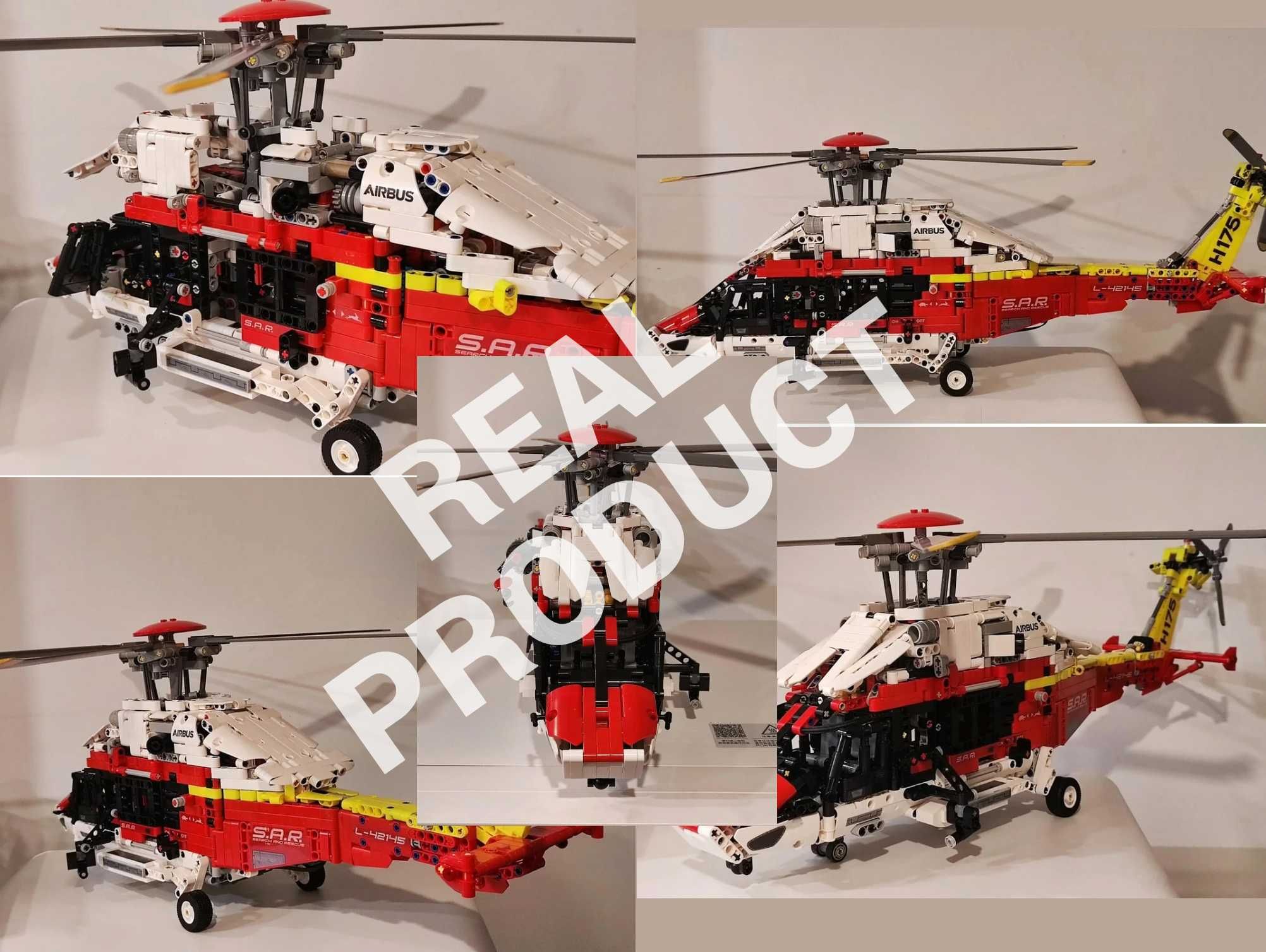NOU TIP brand L Technic motorizat Elicopter salvare Airbus H175 42145