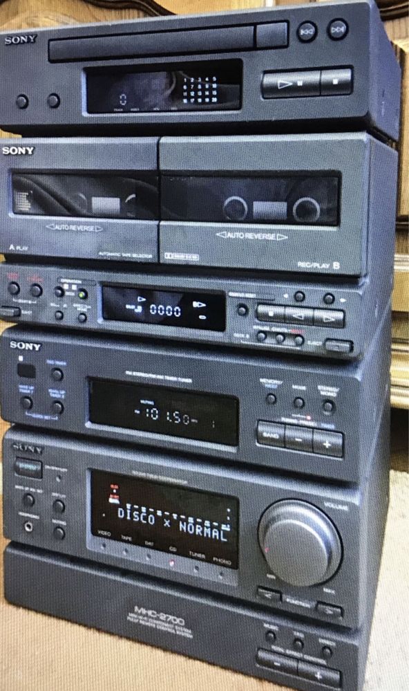 CD / Sistem / Linie / Turn audio Sony MHC-2700.