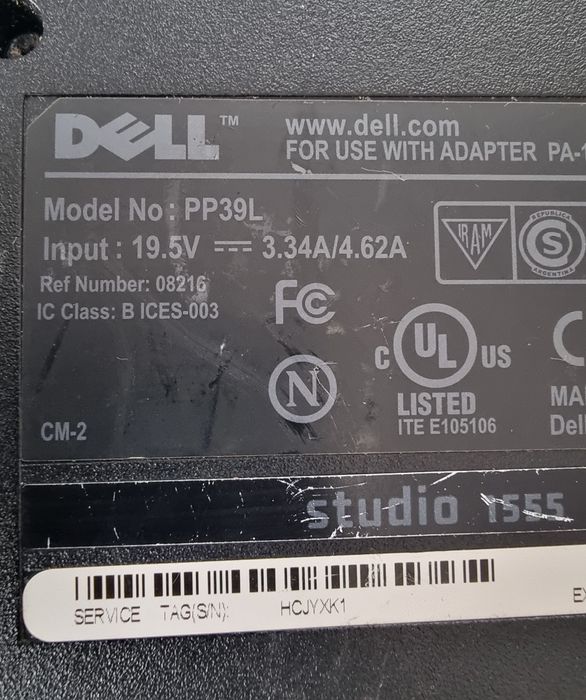 Лаптоп Dell PP39L 15,6
