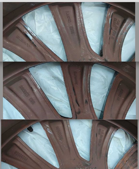 Jante 17" originale Seat + anvelope 255/50 R17 Continental