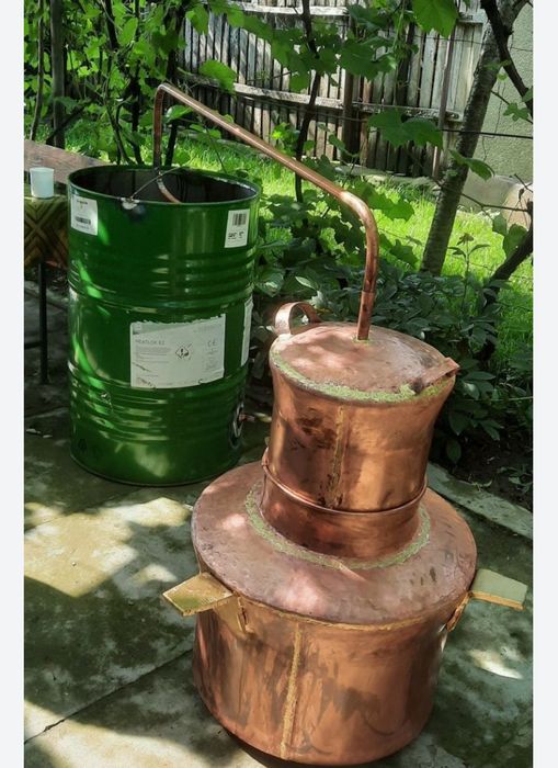 Vând cazan de făcut tuica 120 litri
