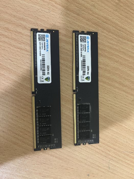 Оперативная память 16 гб(2х8) DDR4 3200Mhz