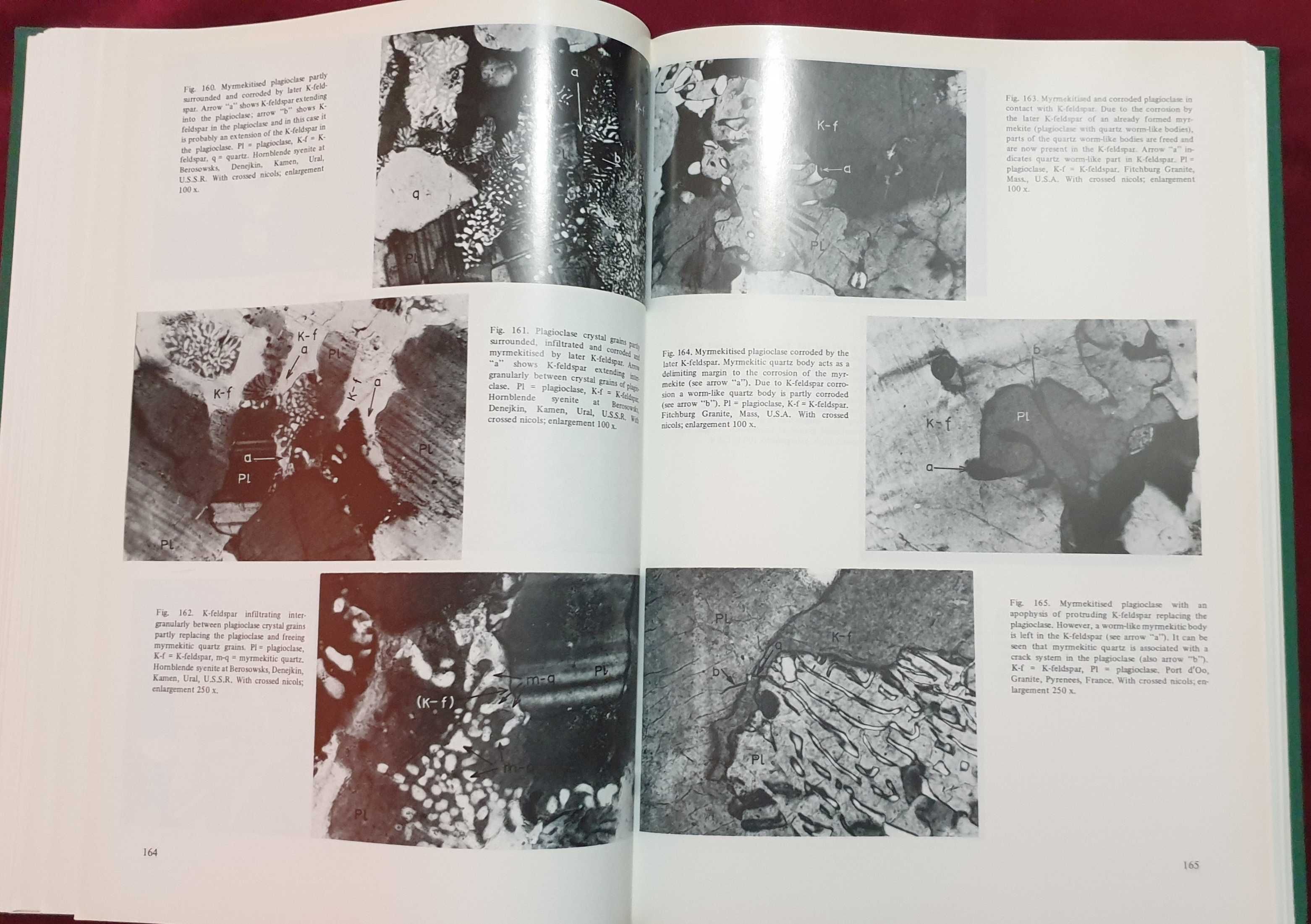Скали, минерали, текст.модели гранит, гнайс - 4 книги