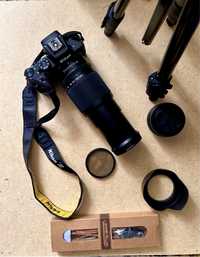 Фотоаппарат Nikon z50, два объектива, и набор аксессуаров
