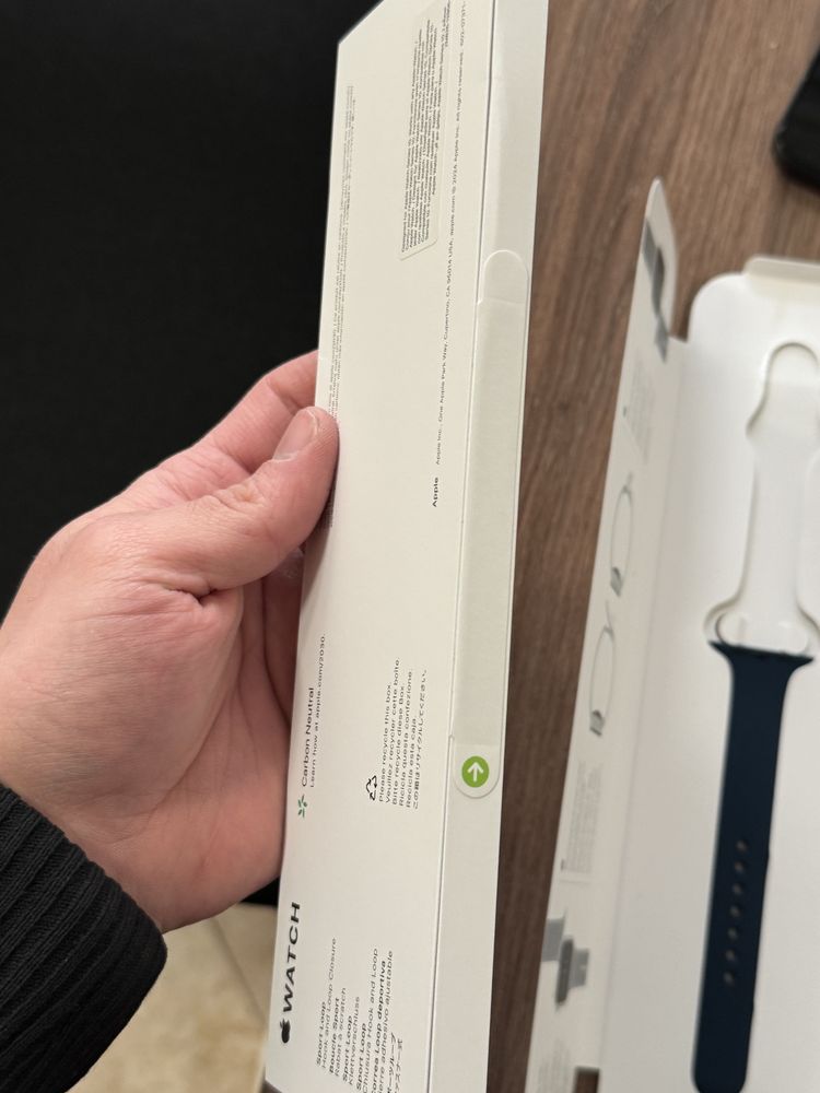 ОРИГИНАЛНА КАИШКА apple watch 41/42/44/45mm midnight sport band