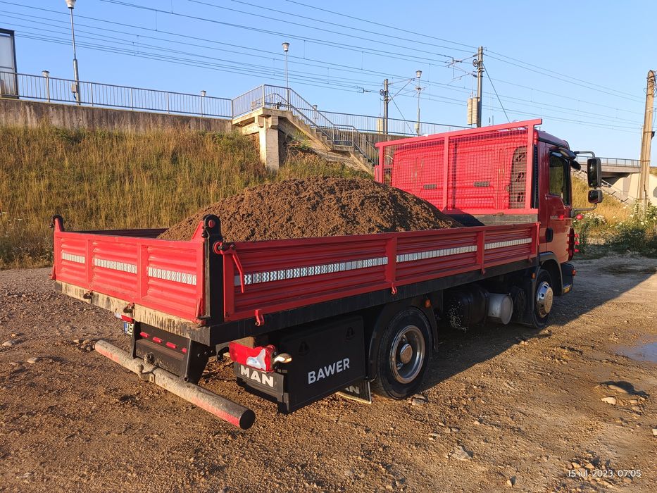 Prestez servicii cu Mini excavator 3,6 to și autobasculanta 7,5 to