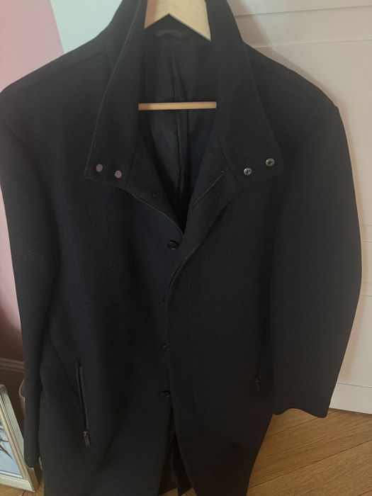 Palton barbati negru calvin klein