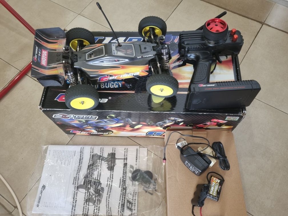 Rc carisma gt14b 1:16 тръги  с дистанционно