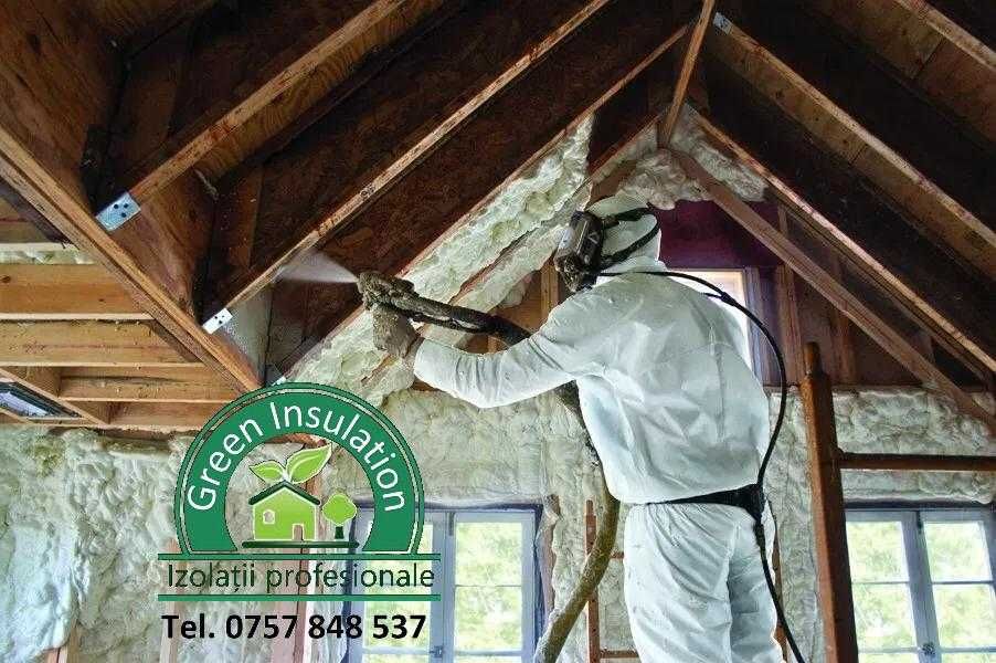 izolatii spuma poliuretanica pentru constructii civile si industriale