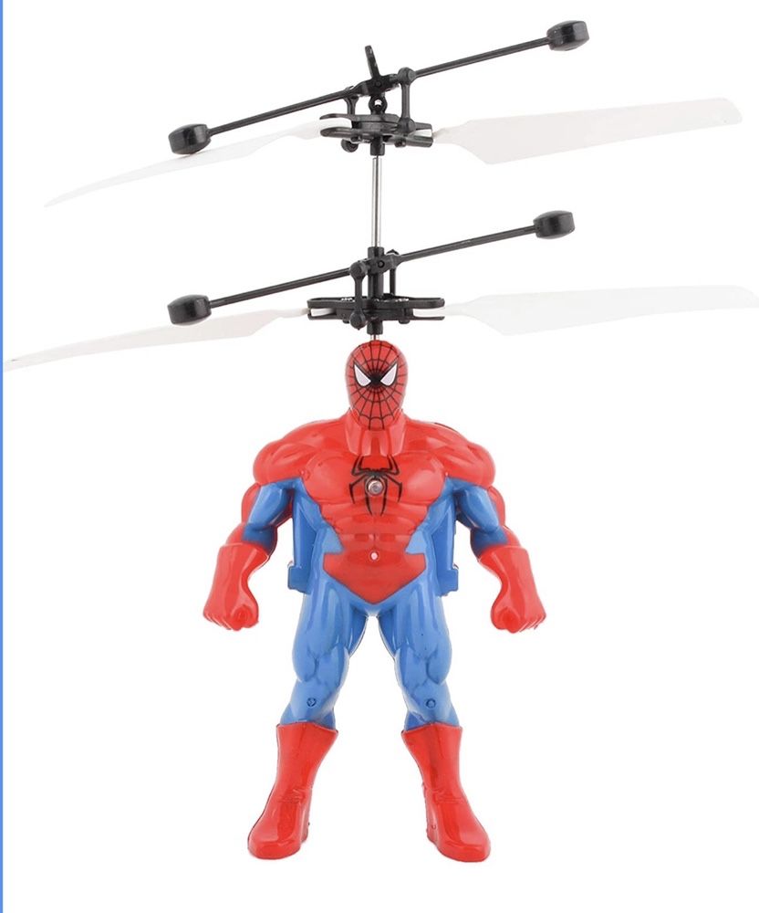 Летяща кукла дрон spiderman superman hulk batman capitan ironman фея