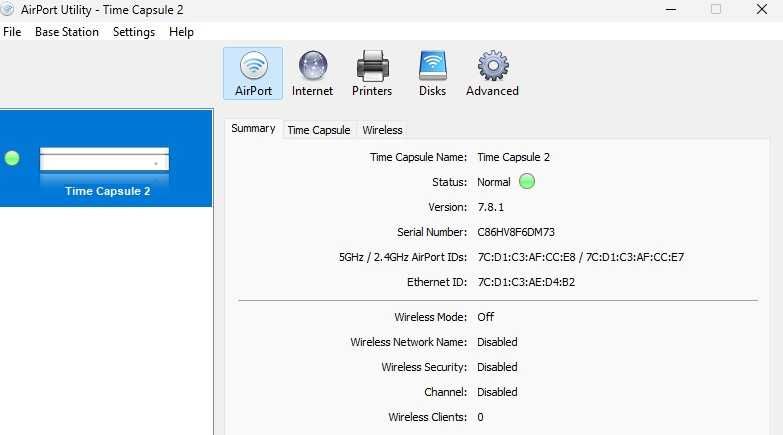 Apple AirPort Time Capsule 2TB Router + NAS A1409 Stare excelenta