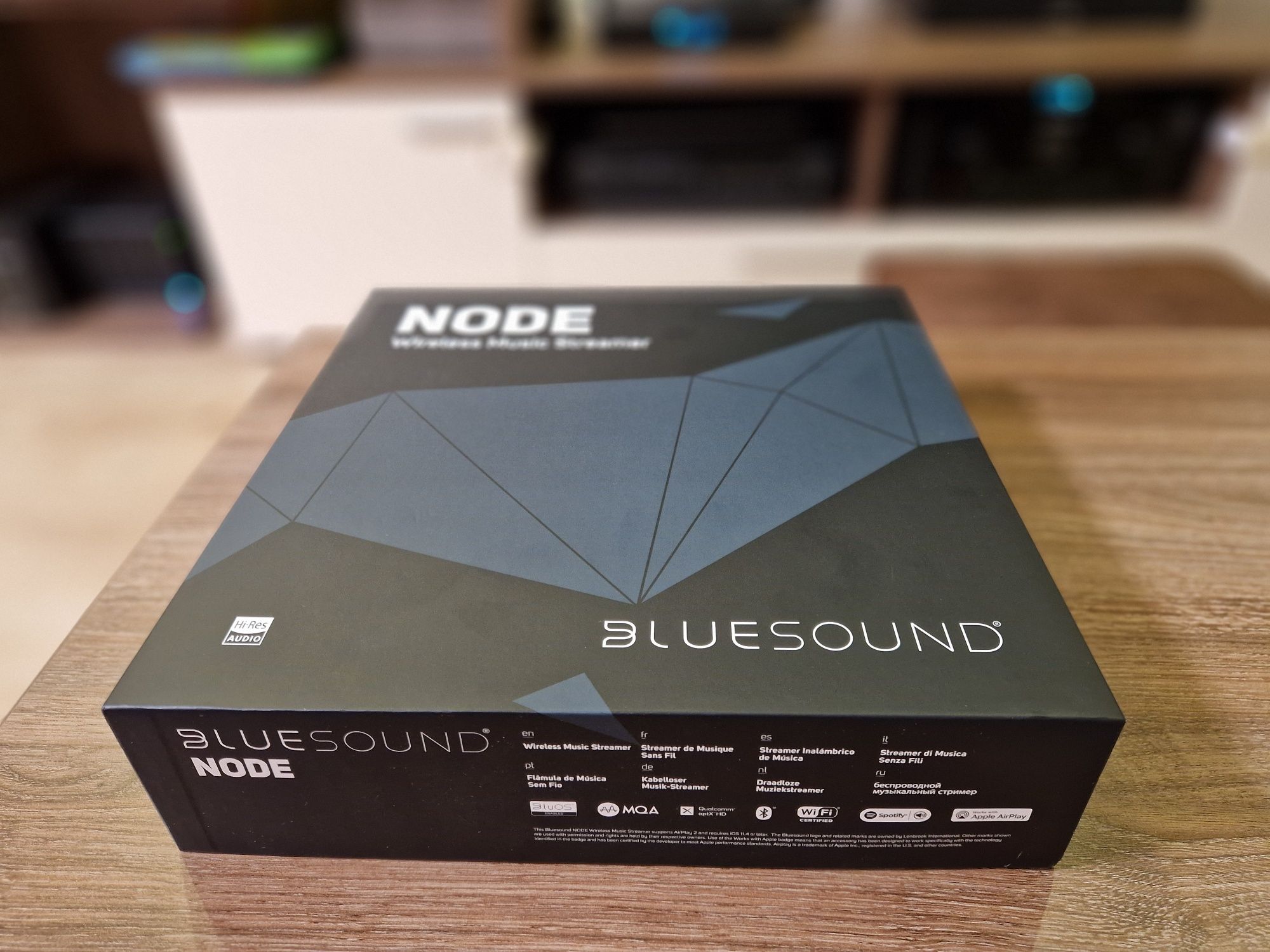 Streamer + DAC Bluesound Node N130 бял