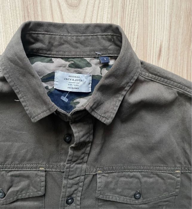 JACK & JONES / мъжка дънкова риза S/M