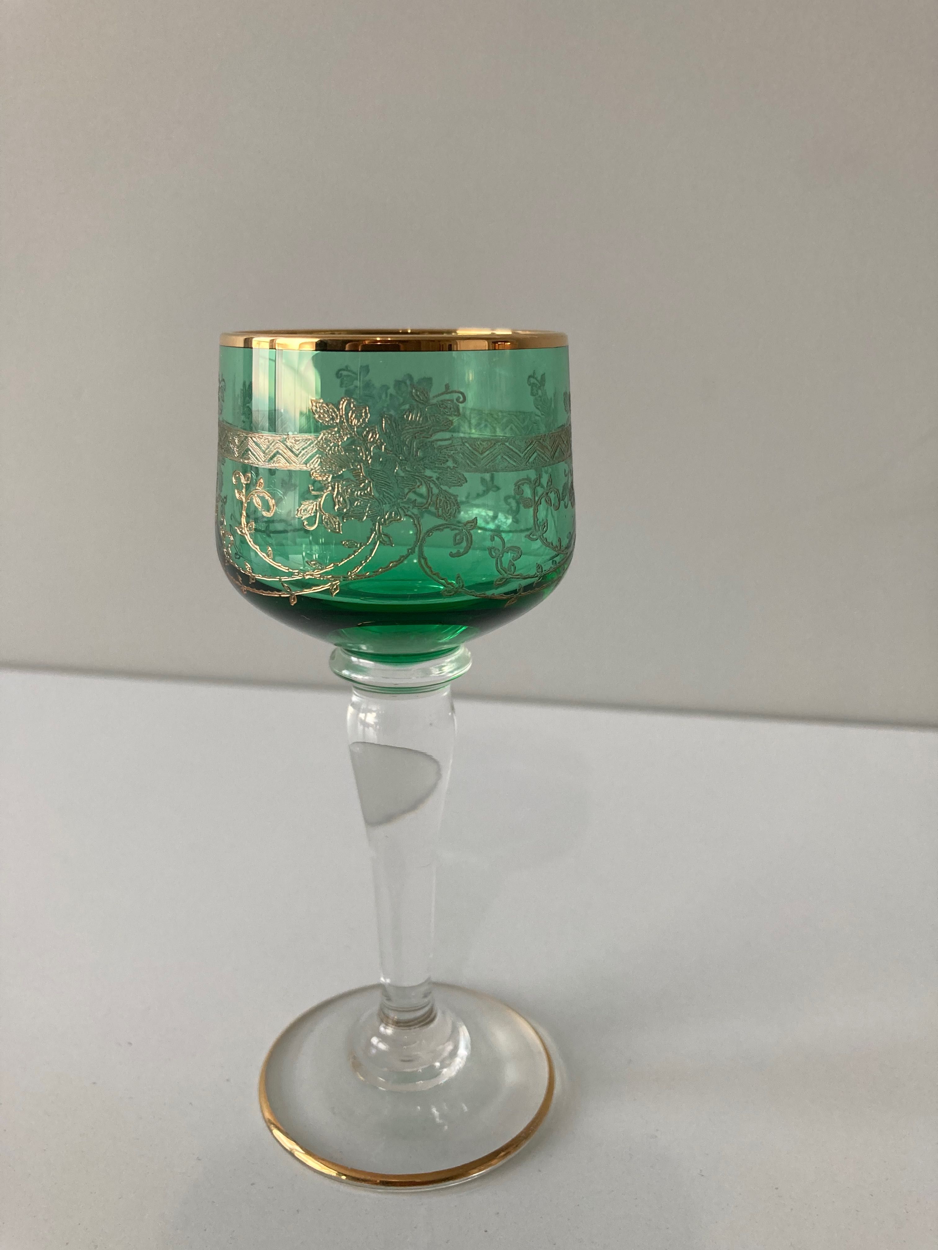 Чаши за шотове от Чехословакия, Bohemia crystal glass