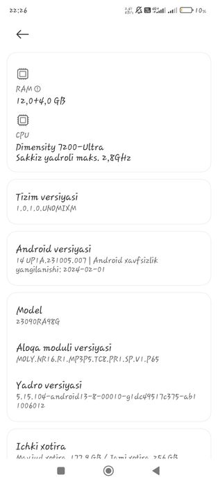 Redmi not 13 pro pilus 5g 12 256