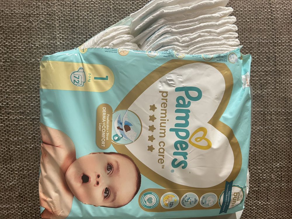 Pampers premium care nr 1