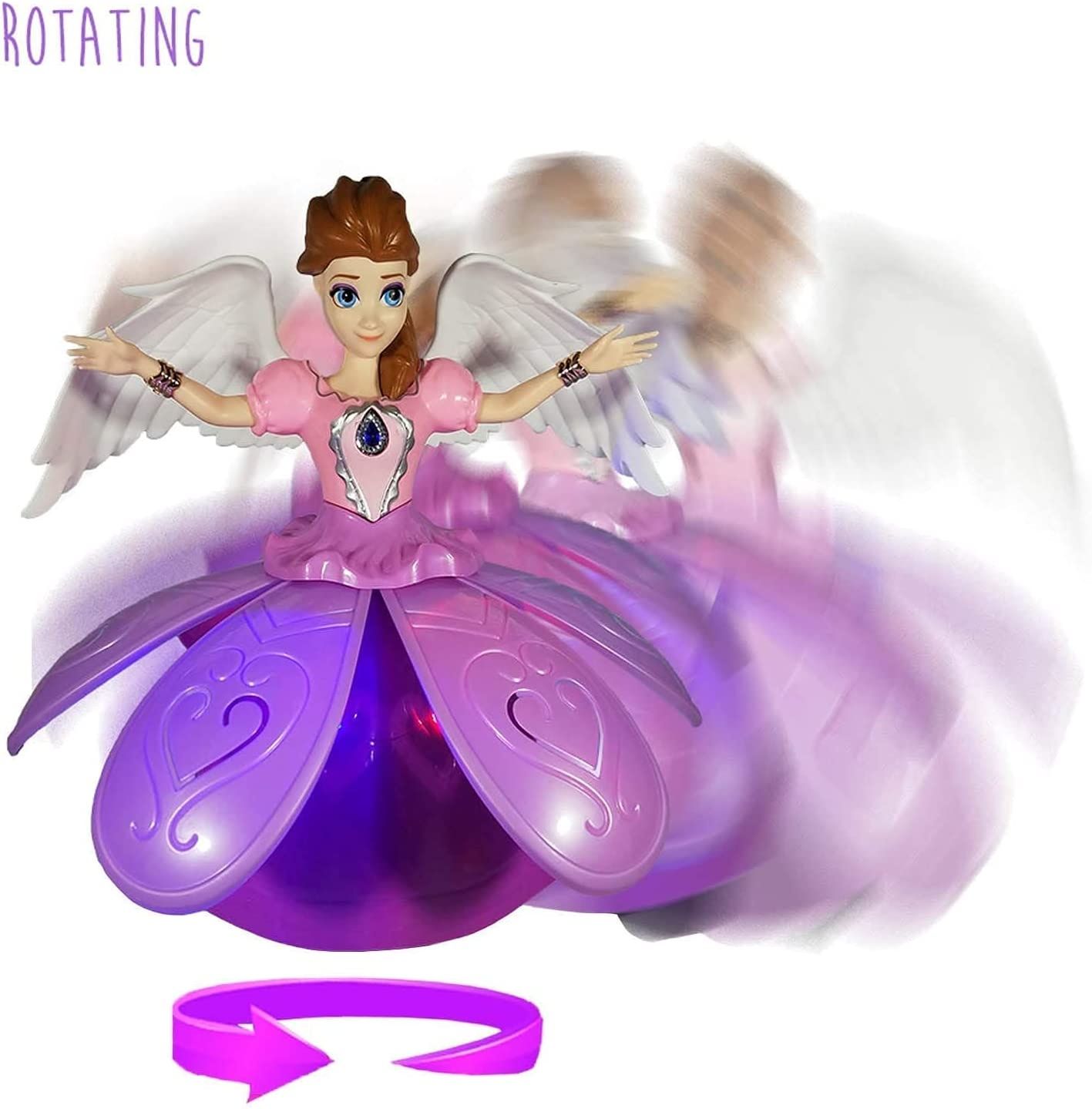 Кукла Angel Girl, танцуваща, със звук и светлини