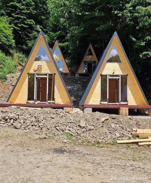 Construim Cabane tip A la cheie