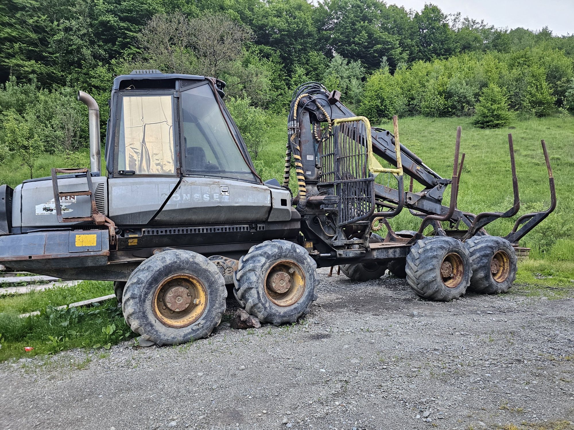 Forwarder taf forestier