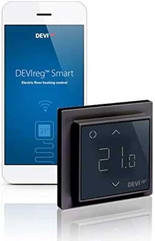Терморегулатор DEVIreg Smart 140F1143 WiFi ЧЕРЕН