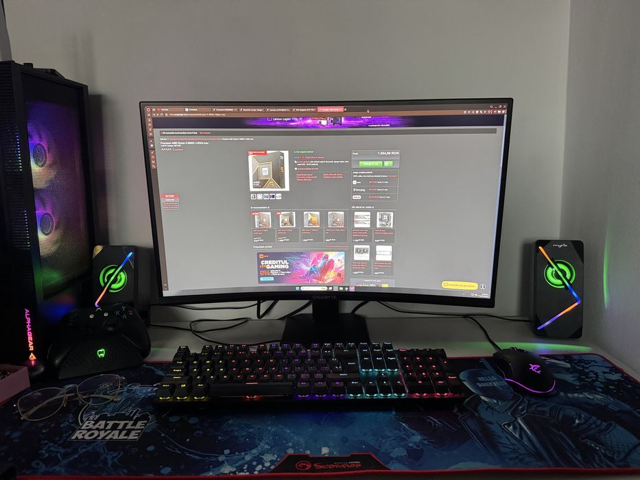 PC gaming Ryzen 5 9600x 32 GB DDR5 7800XT