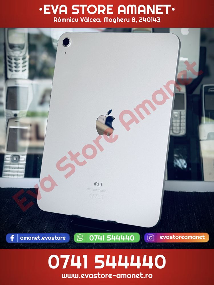 Apple iPad Generatia a 10-a 10.9” A2696 WiFi Silver 64GB Garantie