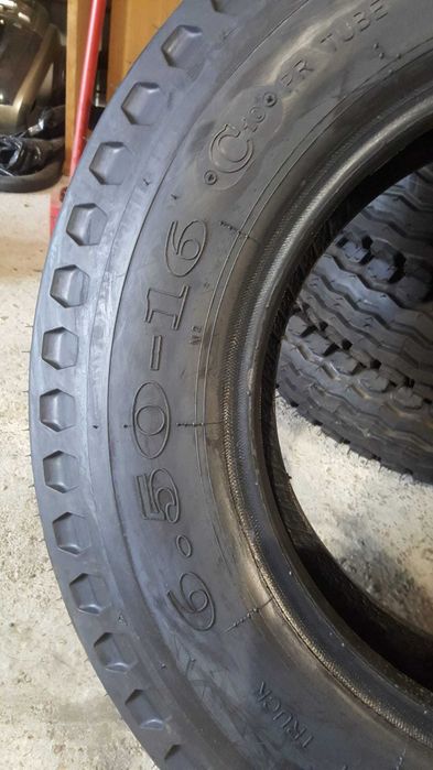 Cauciucuri noi 6.50-16 C pentru remorca marca OZKA ci livrare rapida