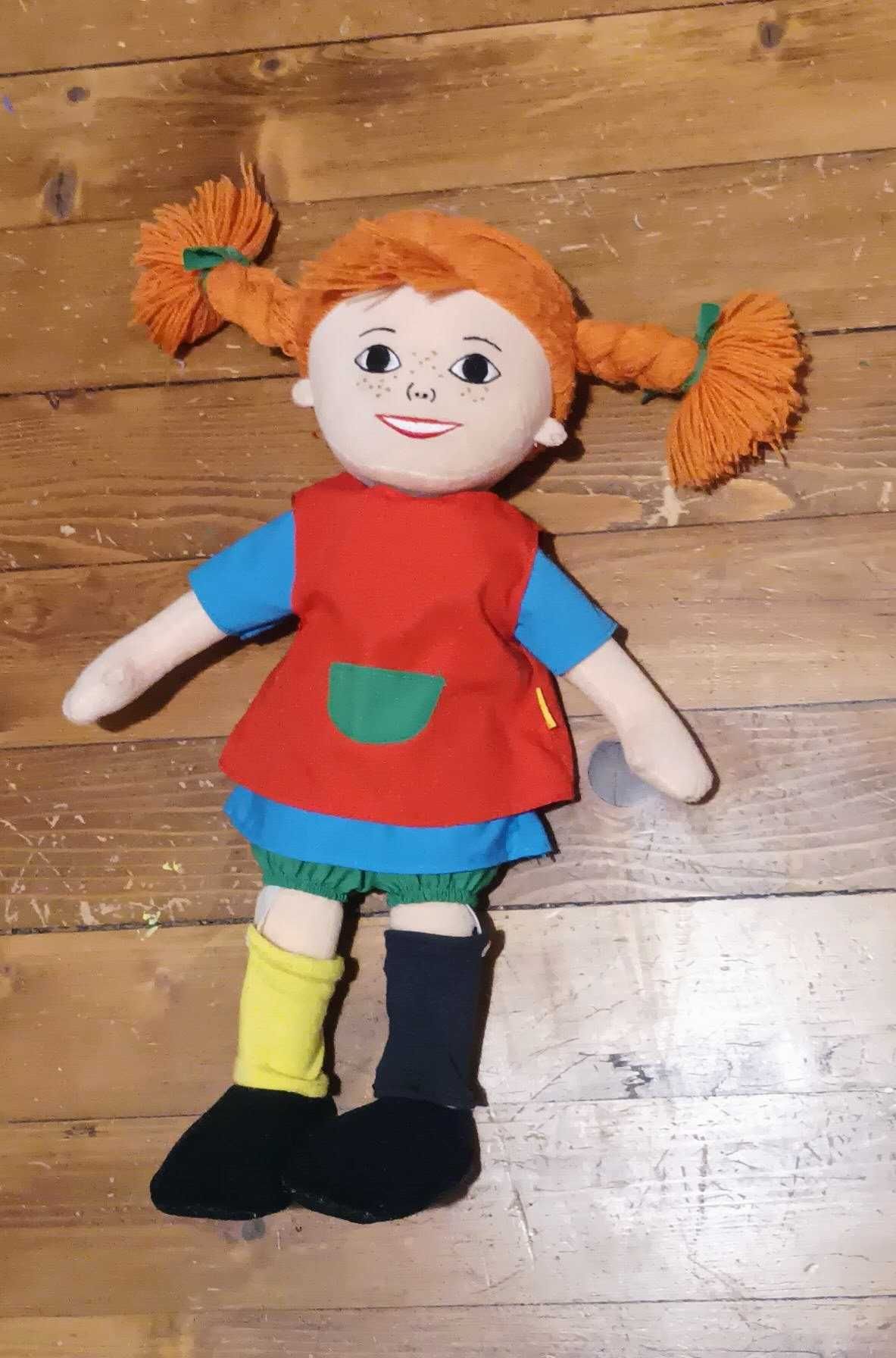 Мека кукла - Пипи Дългото Чорапче 40 см - Pippi