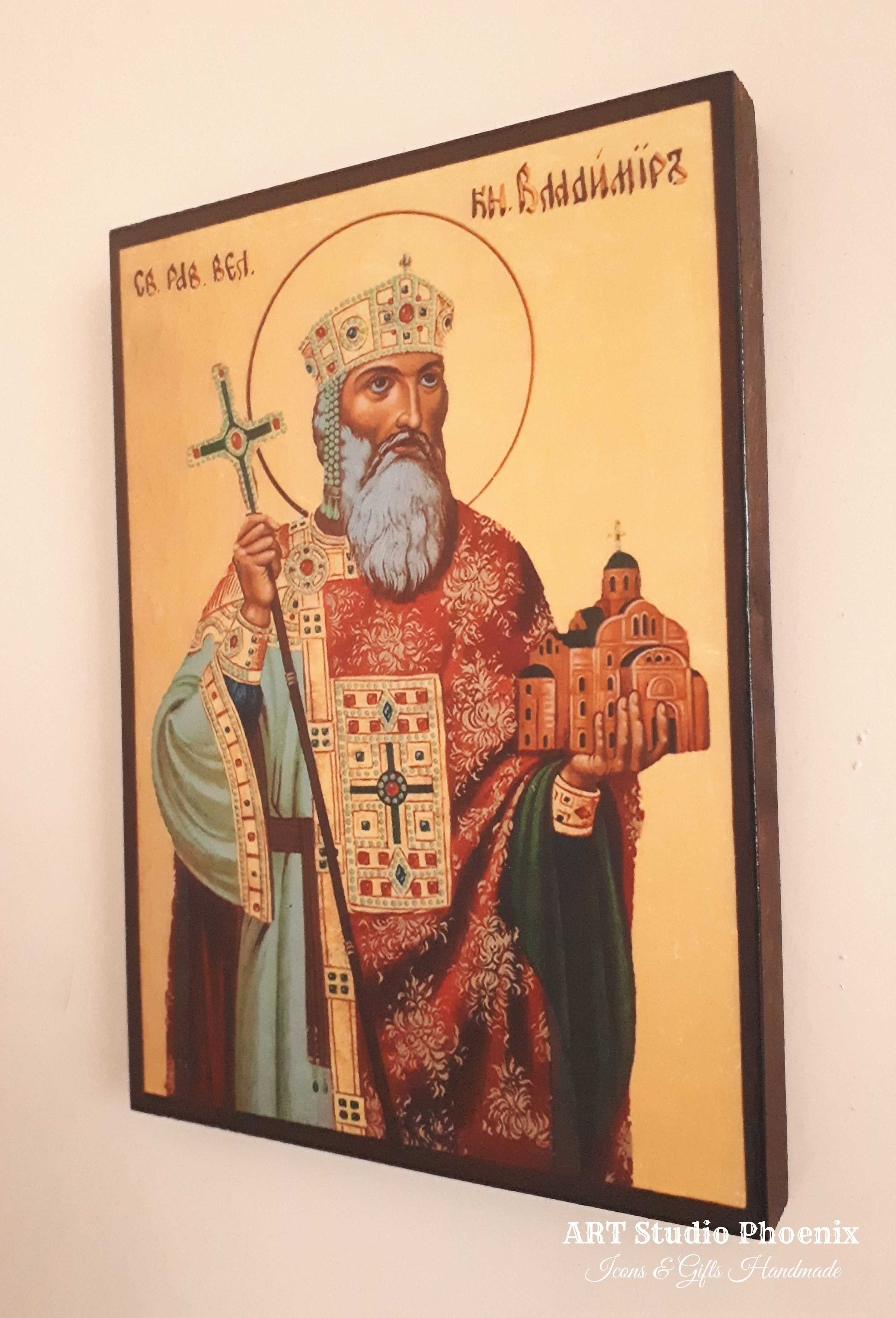 Икона на Свети княз Владимир ikona sveti kniaz vladimir