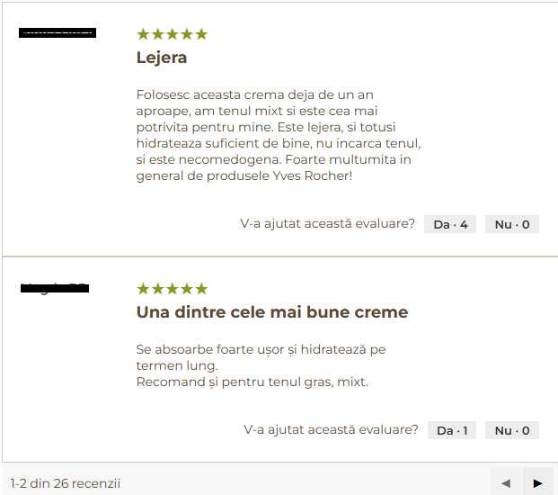 Cremă-gel Hydra Végétal/Cremă regeneratoare Pure Calendula-Yves Rocher