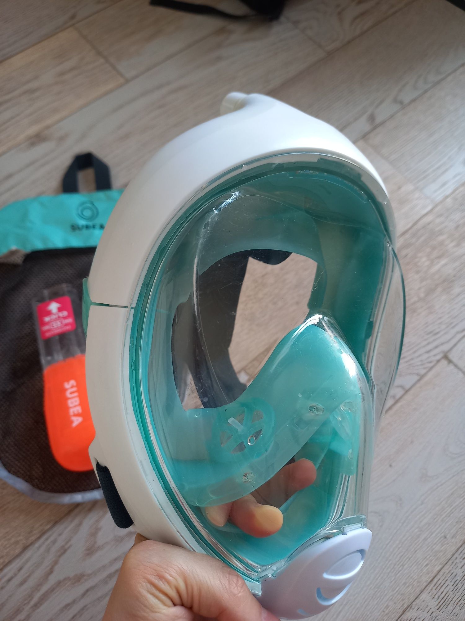 Mască Snorkeling Easybreath - Subea - Decathlon - XS