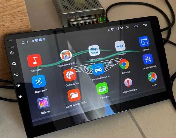 Мултимедия с GPS 10,1 Инча за кола ,1 Din, Bluetooth,радио,WiFi,Mirror