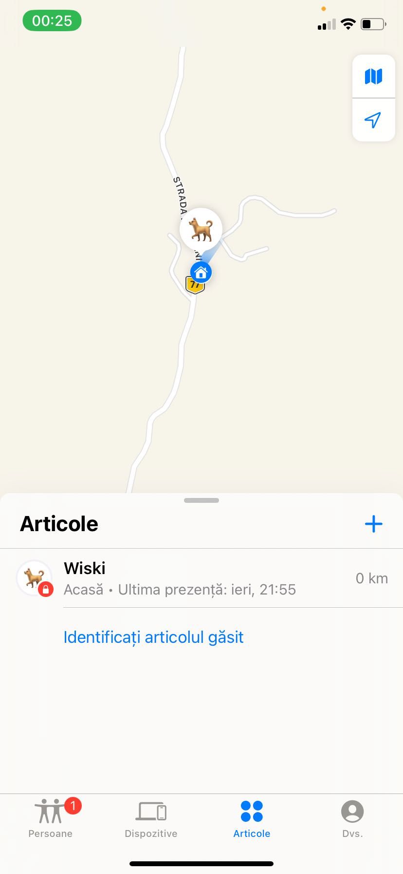 Zgarda GPS pentru caini sau pisici