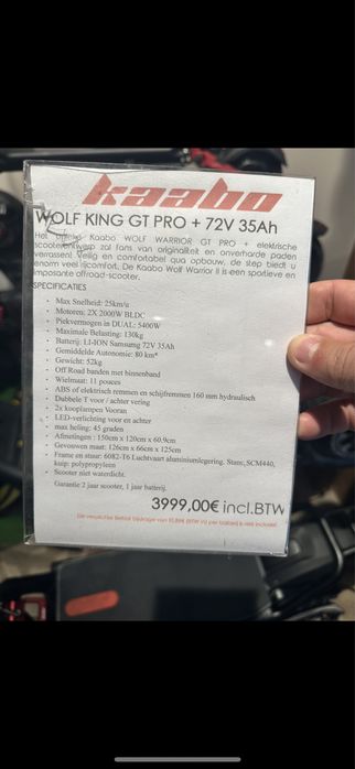 Trotineta Wolf King Gt Pro