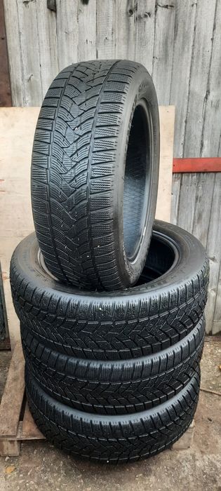 4 броя зимни гуми 235 55 19 dunlop 7mm